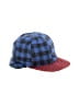 Kitestrings Checkered-gingham Blue Baseball Cap  Size M (kids) - photo 1