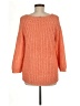 Knitted & Knotted Orange Pullover Sweater Size M - photo 2