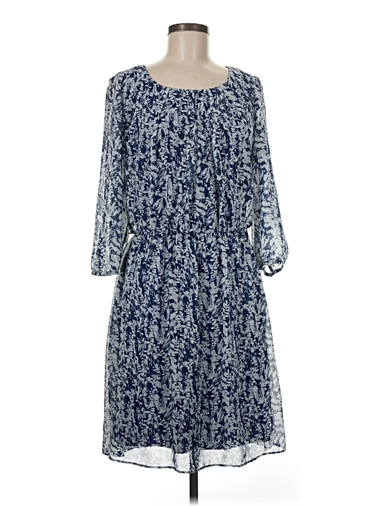 Pre-owned Ab Studio Casual Dress In Blue