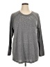 DG^2 by Diane Gilman Metallic Gray Pullover Sweater Size XL - photo 1