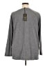 DG^2 by Diane Gilman Metallic Gray Pullover Sweater Size XL - photo 2