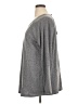 DG^2 by Diane Gilman Metallic Gray Pullover Sweater Size XL - photo 5