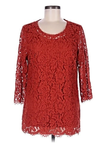 Isaac Mizrahi LIVE! 3/4 Sleeve Top (view 1)