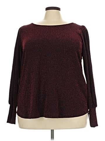 Karen Kane Long Sleeve Blouse (view 1)