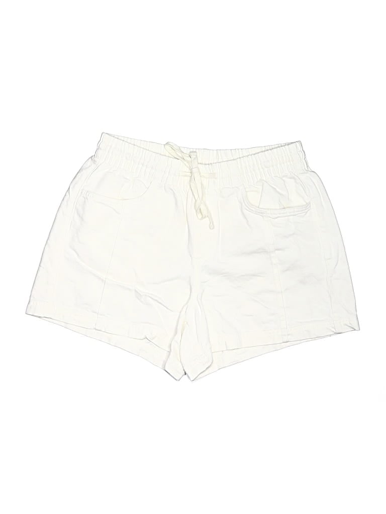 Pre-owned Universal Thread Athletic Shorts In Ivory