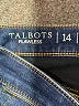 Talbots Solid Blue Jeans Size 14 - photo 7