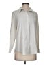 H&M Silver Long Sleeve Blouse Size 4 - photo 1