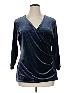 Susan Graver 3/4 Sleeve Top
