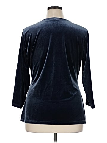 Susan Graver 3/4 Sleeve Top (view 2)
