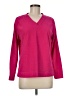 Made for Life 100% Polyester Pink Pullover Sweater Size M (petite) - photo 1