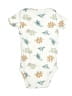 Carter's 100% Cotton Print Ivory Short Sleeve Onesie 12-18 MO / 18 MO - photo 2