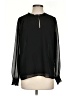 Ann Taylor 100% Polyester Black Long Sleeve Blouse Size S - photo 1