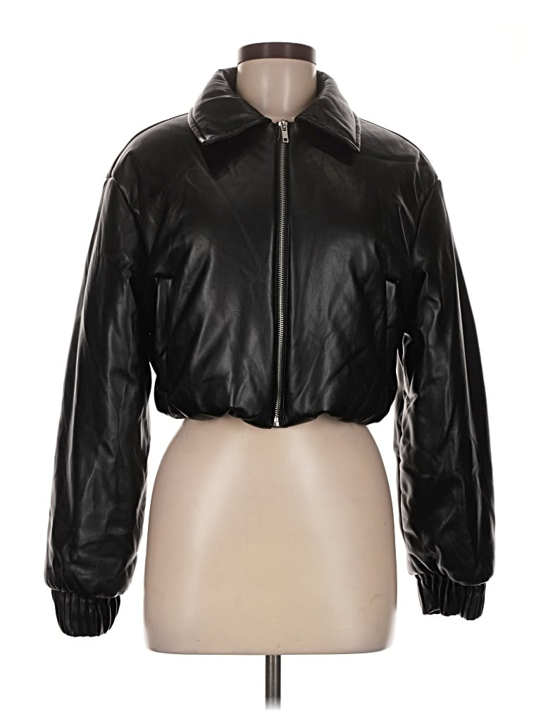 Pre-owned Forever 21 Jacket In Black