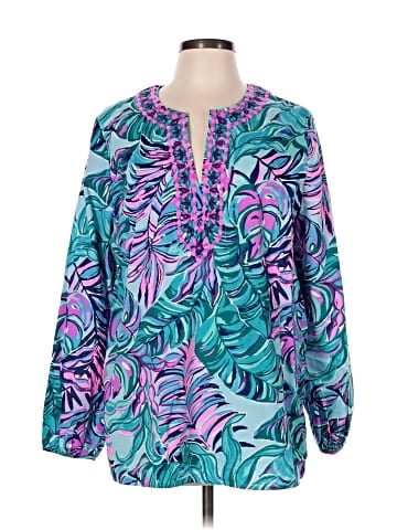 Lilly Pulitzer Long Sleeve Blouse (view 1)