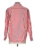 Zara Basic Stripes Red Long Sleeve Button-Down Shirt Size L - photo 2
