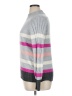 St. John's Bay Stripes Gray Turtleneck Sweater Size XL - photo 5
