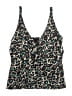 Coco Reef Animal Print Blue Brown Swimsuit Top Size L (estimated) - photo 1