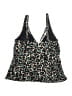 Coco Reef Animal Print Blue Brown Swimsuit Top Size L (estimated) - photo 2