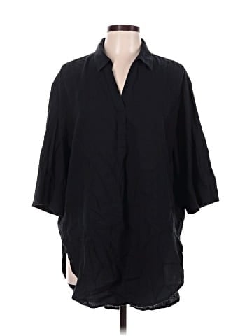 J.Crew 3/4 Sleeve Button-Down Shirt (view 1)
