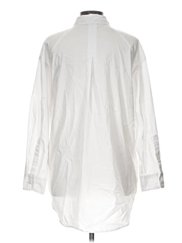 CALVIN KLEIN JEANS Long Sleeve Button-Down Shirt (view 2)
