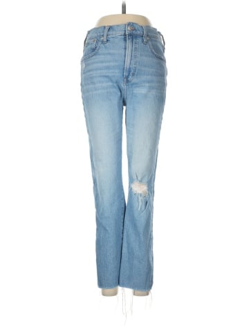 Madewell The Perfect Vintage Jean in Coney Wash: Destroyed Edition (view 1)