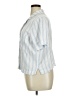 Buffalo by David Bitton Stripes Blue Short Sleeve Blouse Size XL - photo 5