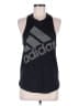 Adidas 100% Polyester Black Active Tank Size M - photo 1