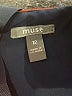 Muse Graphic Purple Cocktail Dress Size 12 - photo 7