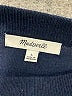 Madewell 100% Merino Wool Stripes Blue Wool Pullover Sweater Size L - photo 7