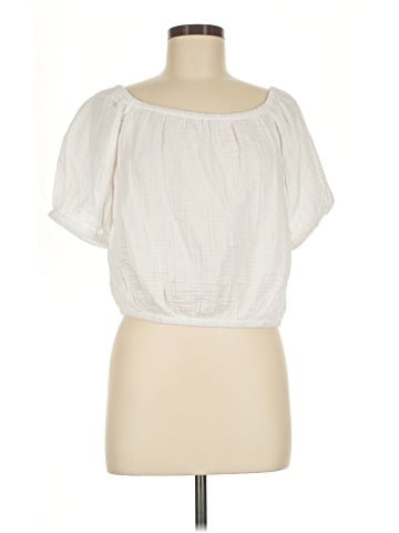 Ann Taylor Short Sleeve Blouse (view 1)