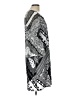 Sangria Graphic Silver Casual Dress Size 10 - photo 4