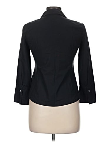 Talbots 3/4 Sleeve Button-Down Shirt (view 2)
