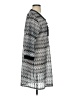 Dotti 100% Polyester Chevron-herringbone Gray Casual Dress Size S - photo 4