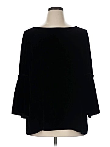 Lafayette 148 New York 3/4 Sleeve T-Shirt (view 1)