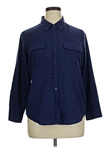 Apt. 9 3/4 Sleeve Blouse (view 1)