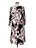 Chico's Paisley Black Casual Dress Size M - photo 2