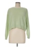 Divided by H&M 100% Acrylic Solid Green Pullover Sweater Size M - photo 1