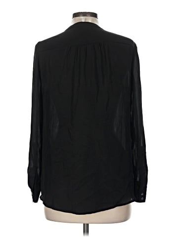 Joie Long Sleeve Silk Top (view 2)
