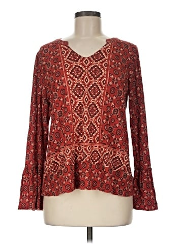 Lucky Brand Long Sleeve Blouse (view 1)