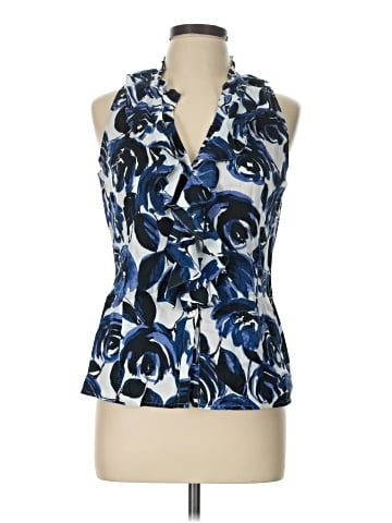 Ann Taylor Factory Sleeveless Blouse (view 1)