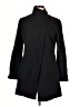 Akris Punto Black Coat Size 10 - photo 1