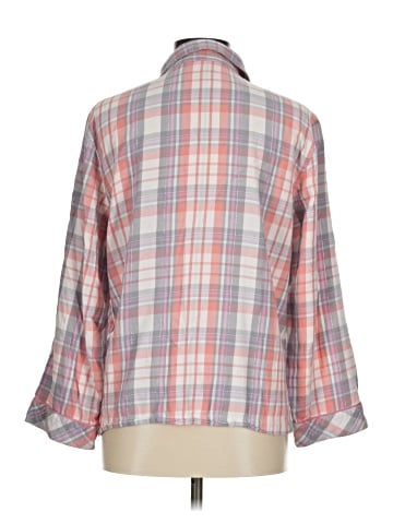 Victoria's Secret 3/4 Sleeve Button-Down Shirt (view 2)