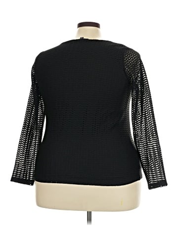 Jones New York Signature Long Sleeve Blouse (view 2)