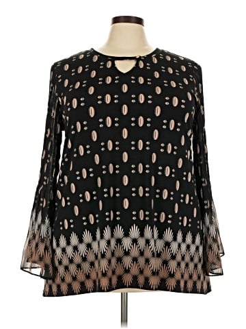 Alfani Long Sleeve Blouse (view 1)