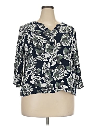 Fun2Fun 3/4 Sleeve Blouse (view 1)
