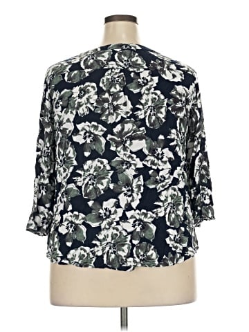 Fun2Fun 3/4 Sleeve Blouse (view 2)