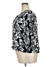 Fun2Fun Floral White Green 3/4 Sleeve Blouse Size 2X - photo 5