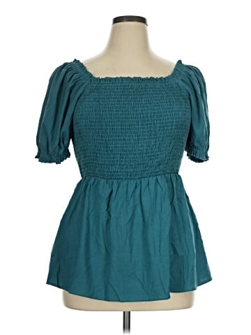 Assorted Brands Short Sleeve Blouse (view 1)
