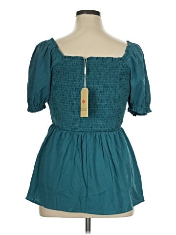 Assorted Brands Short Sleeve Blouse (view 2)