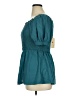 Assorted Brands Teal Short Sleeve Blouse Size XL - photo 5